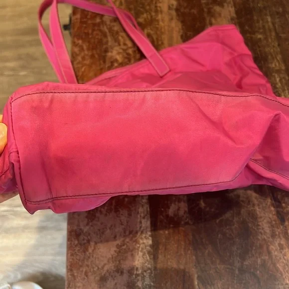 Pink Prada tote